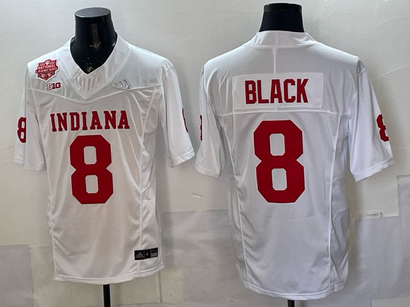 Men 2026 Ohio State Buckeyes #8 Black White 3th generations Limited NCAA Jersey 08